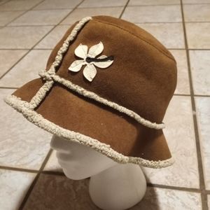 Shred Alert Brown Fleece Lined Bucket Hat